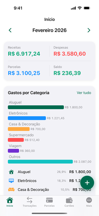 MeuGrana Dashboard